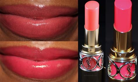 yves saint laurent lipstick swatch coral in passion|Yves Saint Laurent Rouge Volupte .